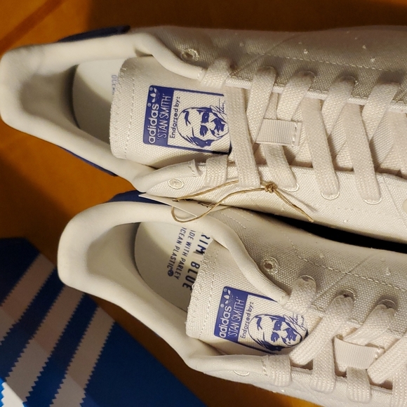 Adidas Stan Smith Prime Blue Men's Shoes Size 9 | BRAND NEW IN BOX! - Picture 3 of 12